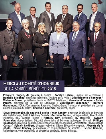 Photo des membres du comité d'honneur
