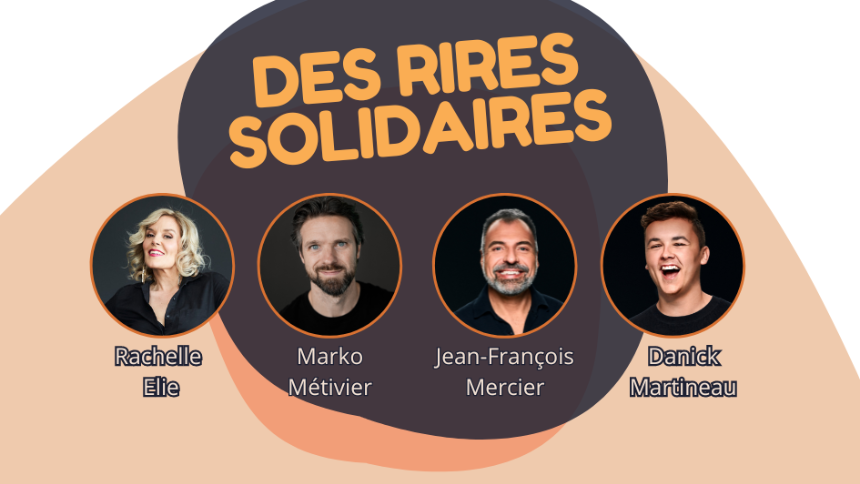 Des rires solidaires au profit de La Halte du coin