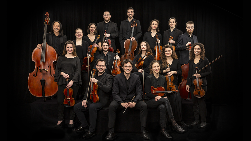 L'Orchestre de l'Agora, sous la direction de Nicolas Ellis