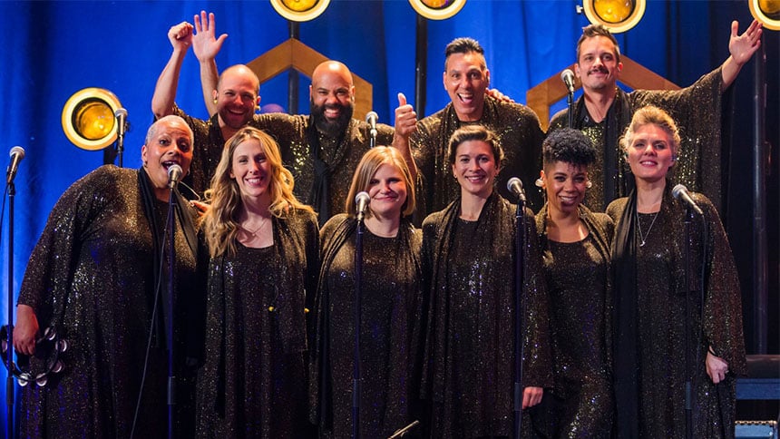 La chorale de Y'a du monde à messe