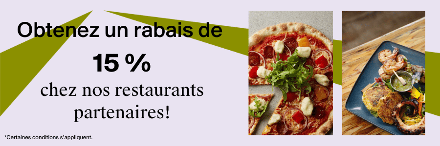 Repas Offert Nos restaurants partenaires