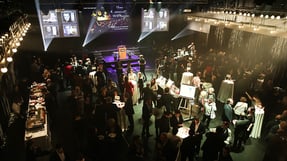 Salle où a eu lieu la soirée-bénéfice 2018