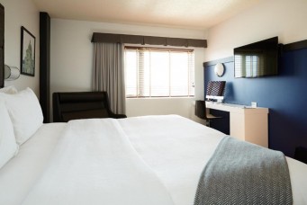 Chambre de l'hôtel Le Dauphin