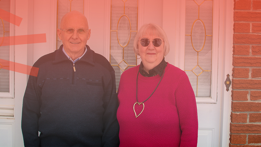 Thérèse et Alain Bouchard portrait