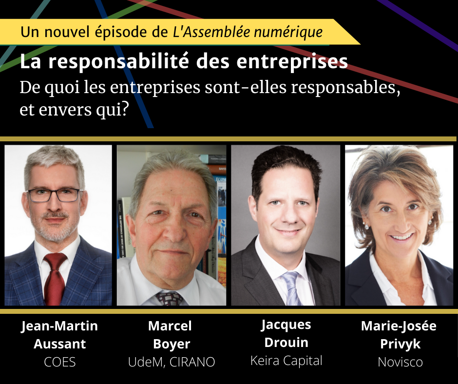 L’Assemblée numérique – la responsabilité des entreprises