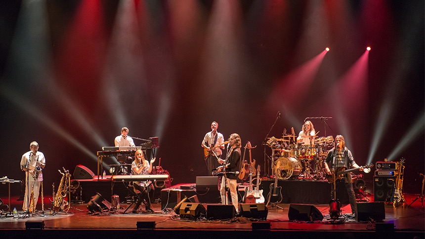 Photo des musiciens sur scène