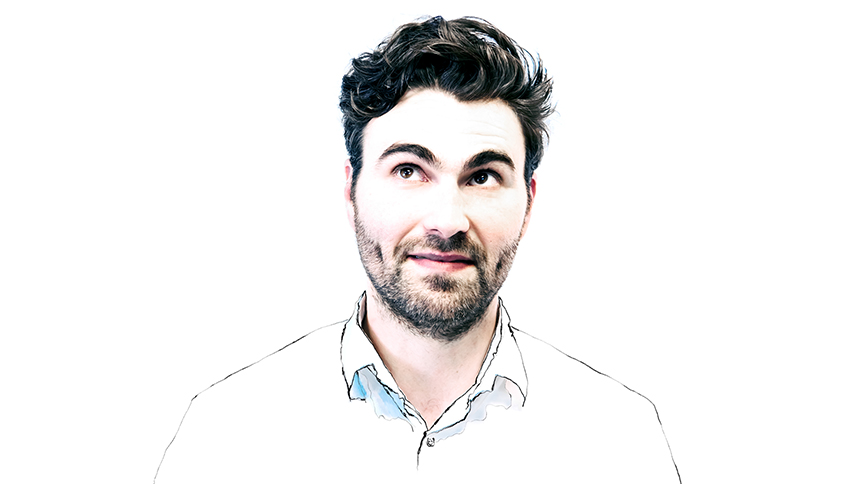 Photo portrait de Simon Gouache